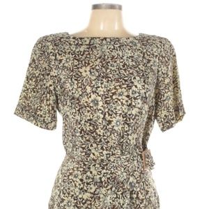 Liz Claiborne Silk Wrap Dress